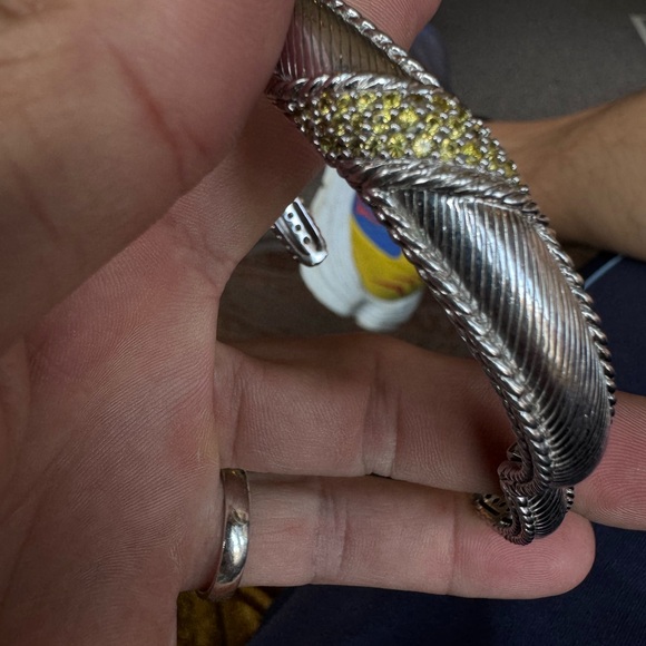 Judith Ripka sterling silver bracelet - Picture 5 of 8